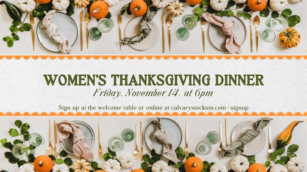 Women’s Thanksgiving Dinner 2025